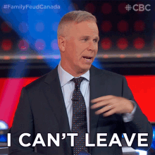I Cant Leave Gerry Dee GIF - I Cant Leave Gerry Dee Family Feud Canada GIFs
