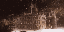 Snow Night GIF - Snow Night Downtown GIFs