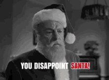 The Goon Disappointed Santa GIF