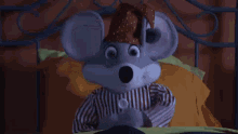 Chuck E Cheese Mouse GIF - Chuck E Cheese Mouse Screaming GIFs