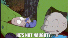 Rugrats Tommy Pickles GIF - Rugrats Tommy Pickles Hes Not Naughty GIFs
