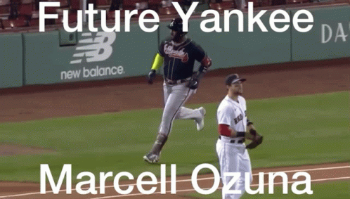 GIF: This Marcell Ozuna throw did not go as planned 