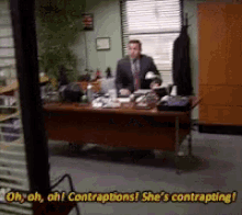Michael Scott Contrapting GIF - Michael Scott Contrapting The Office GIFs