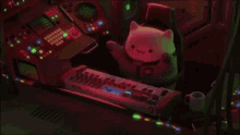 Astro Kitty Astro Cat GIF - Astro Kitty Astro Cat Animation GIFs