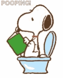 Snoopy Poop GIF - Snoopy Poop GIFs