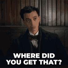 Where Did You Get That Sam Waters GIF - Where Did You Get That Sam Waters Murdoch Mysteries GIFs