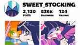 a poster for sweet stocking has a picture of a girl on it