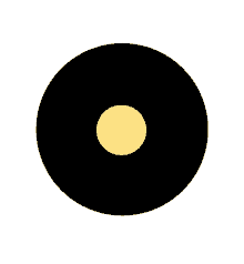circle vinyl disc