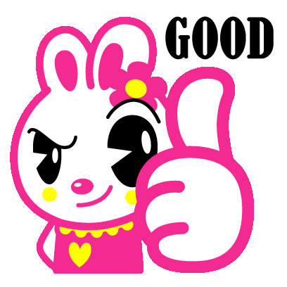 Rabbit Positive Sticker - Rabbit Positive Good Stickers