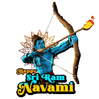 Happy Sri Ram Navami Chhota Bheem Sticker - Happy Sri Ram Navami Chhota Bheem Aap Ko Sri Ram Navami Ki Shubhkamnaye Stickers