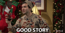 Good Story Cool Story GIF - Good Story Cool Story Tell Me More GIFs