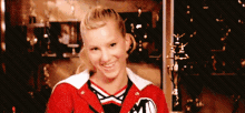 Glee Brittany Pierce GIF - Glee Brittany Pierce Laughing GIFs