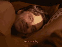 Good Morning Sebastian Stan GIF