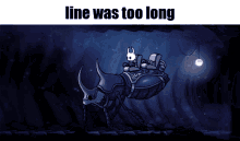 Hollow Knight Stag Beetle GIF - Hollow Knight Stag Beetle Line Was Too Long GIFs