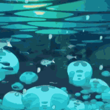 ponyo studio ghibli animation ocean