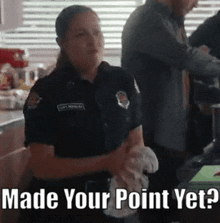 Station 19 Andy Herrera GIF - Station 19 Andy Herrera Made Your Point Yet GIFs