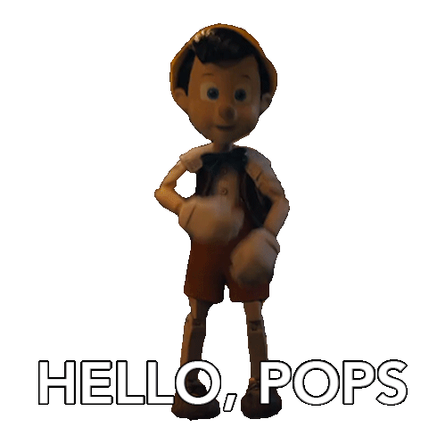 Hello Pops Pinocchio Sticker - Hello Pops Pinocchio Pinocchio Movie Stickers
