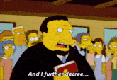 Simpsons Judge GIF - Simpsons Judge Furthur Decree That Everything Will Be Just Like It Was GIFs