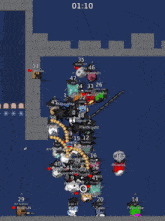 a screenshot of a video game with the time 1:19
