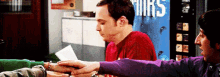 Sheldon Bigbangtheory GIF - Sheldon Bigbangtheory Handshake GIFs