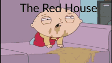 Red House Vomit GIF - Red House Vomit Stewie GIFs