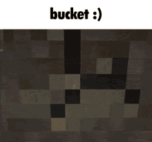 Bucket Minecraft GIF - Bucket Minecraft Menbead GIFs