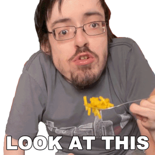Look At This Ricky Berwick Sticker - Look At This Ricky Berwick Look Here Stickers