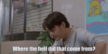 Mallrats Brodie GIF - Mallrats Brodie Where Did That Come From GIFs