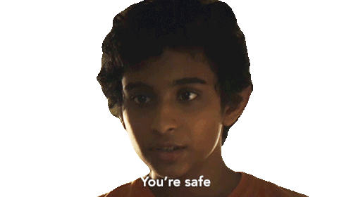 You'Re Safe Grover Underwood Sticker - You'Re Safe Grover Underwood Percy Jackson And The Olympians Stickers