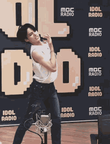 Wooyoung Hot Ateez Radiostar GIF