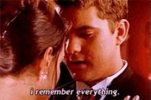 I Remember Everything - Dawson'S Creek GIF - I Remember Everything Dawsons Creek Remember GIFs