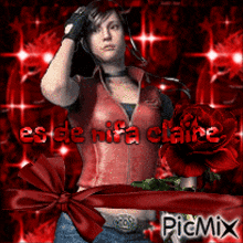 Leonmefolla Claire Redfield GIF - Leonmefolla Claire Redfield Resident Evil GIFs