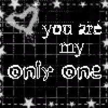 You Are My Only One Love GIF - You Are My Only One Love Glitter GIFs