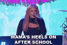 Mamas Heels On After School Partying GIF - Mamas Heels On After School Partying Dressing Up GIFs