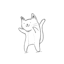 Dance Cat Yay GIF