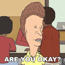 Are You Okay Butt-head GIF - Are You Okay Butt-head Mike Judge'S Beavis And Butt-head GIFs