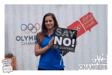 Say No To Doping Smiling GIF