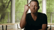 lance armstrong 30for30 middle finger flip off flipping off