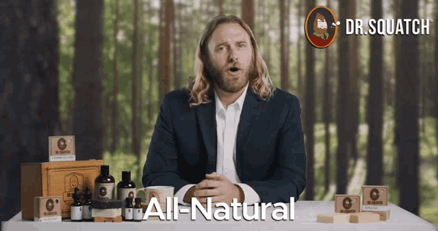 Dr Squatch Uses Natural Ingredients Shea Butter GIF - Dr Squatch Uses  Natural Ingredients Natural Ingredients Shea Butter - Discover & Share GIFs