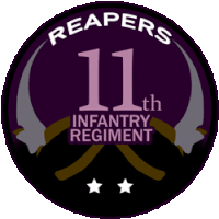 Srbreapers11th Infantryregiment Sticker