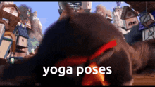 Yoga Poses Angry Birds Movie GIF - Yoga Poses Angry Birds Movie Bomb GIFs