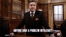 Anyone Have A Problem With That Rafael Barba GIF - Anyone Have A Problem With That Rafael Barba Law And Order Special Victims Unit GIFs