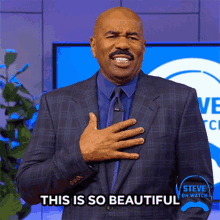 This Is So Beautiful Steve Harvey GIF - This Is So Beautiful Steve Harvey Steve On Watch GIFs