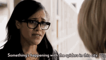 Something Is Happening Spiders GIF - Something Is Happening Spiders Worried GIFs