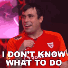 I Dont Know What To Do Vegapatch GIF - I Dont Know What To Do Vegapatch Giants Gaming GIFs