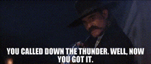 Tombstone Kurt Russell GIF - Tombstone Kurt Russell Called Down The Thunder GIFs