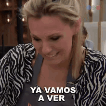 Ya Vamos A Ver Denise Dumas GIF - Ya Vamos A Ver Denise Dumas Master Chef Argentina GIFs