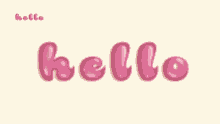 Hello Pink GIF - Hello Pink GIFs