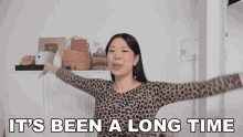 Its Been A Long Time Withwendy GIF - Its Been A Long Time Withwendy Long Time No See GIFs