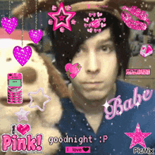 Goodnight Pink GIF - Goodnight Pink Amazingphil GIFs